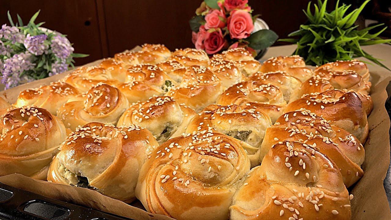 ¡El famoso pan turco de 100 años! La famosa receta de bollos turcos ACHMA