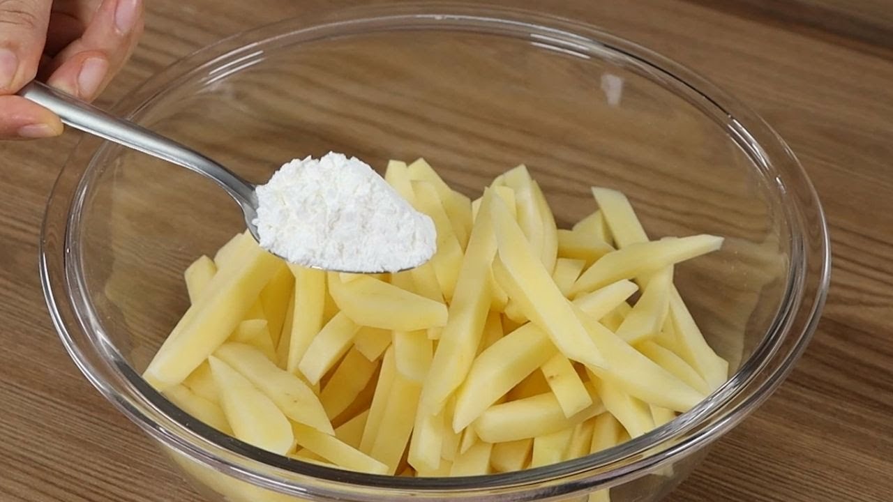 ¡Este es el secreto de las patatas fritas más crujientes!