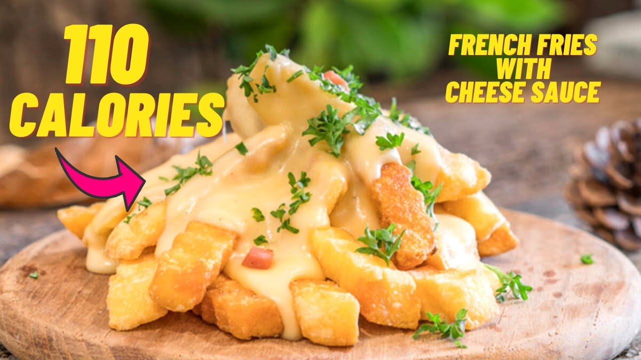 French fries with cheese sauce