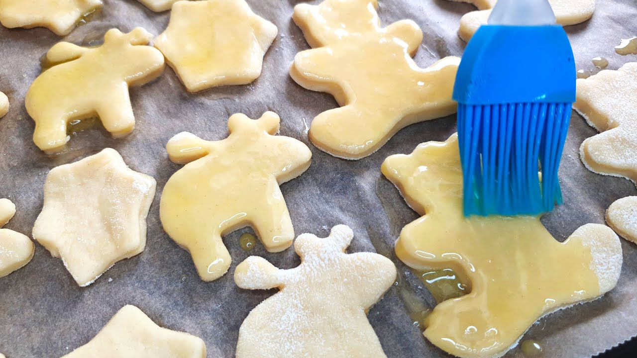 Galletas con requesón. ¡Preparación ultrarrápida! ¡Delicioso!Masa de aceite de quark.Pasteles suaves