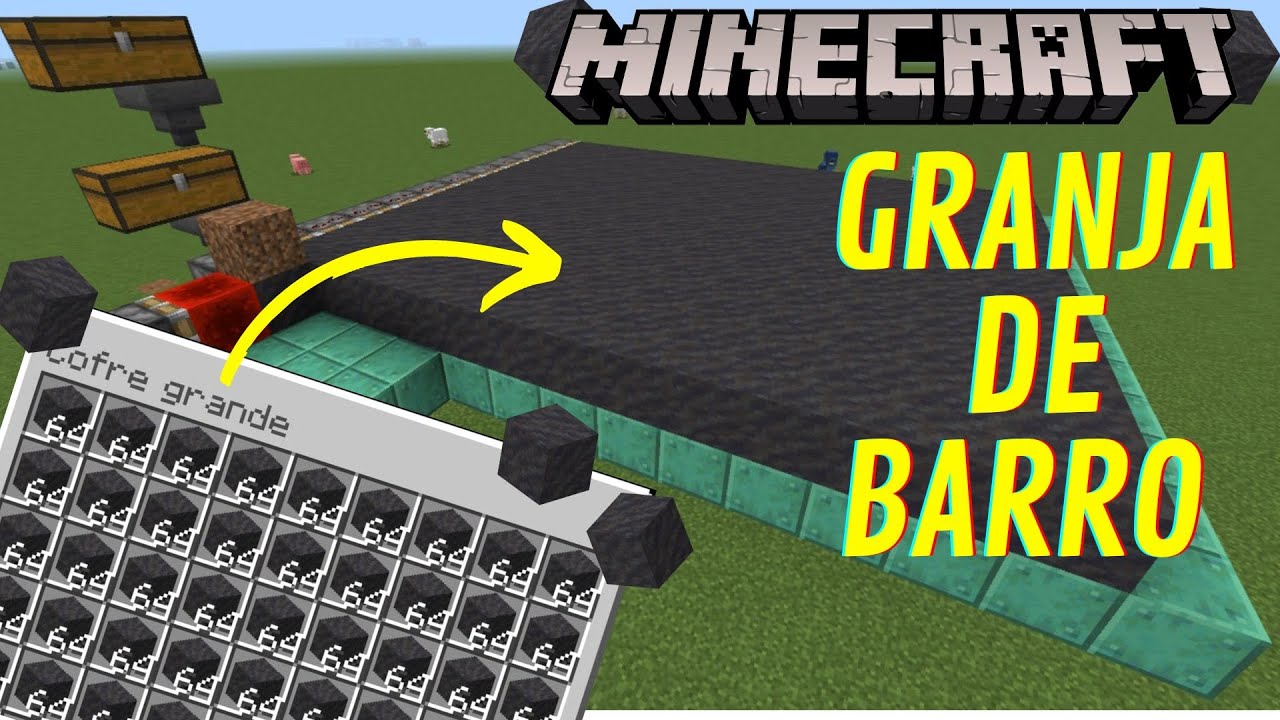 Granja de Barro / Lodo Minecraft 1.19 Bedrock