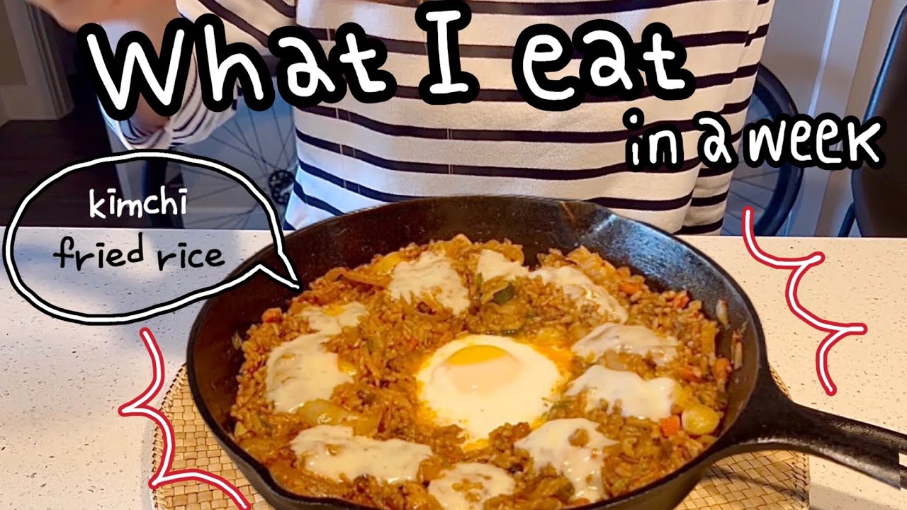 [jam vlog] Lo que como en una semana | cupcake de zanahoria 🥕🧁 y comida coreana 😋