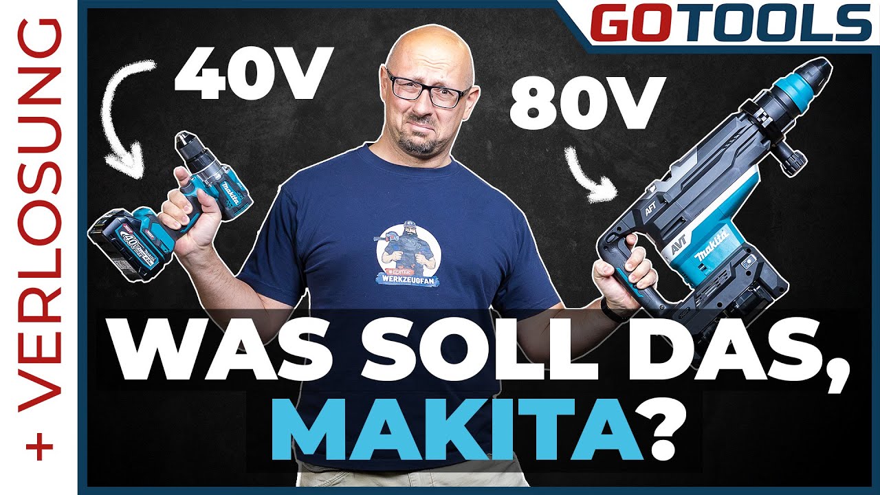 ¿Más potente que toda la competencia? ¡Makita 40V explicado de forma comprensible! Traducción