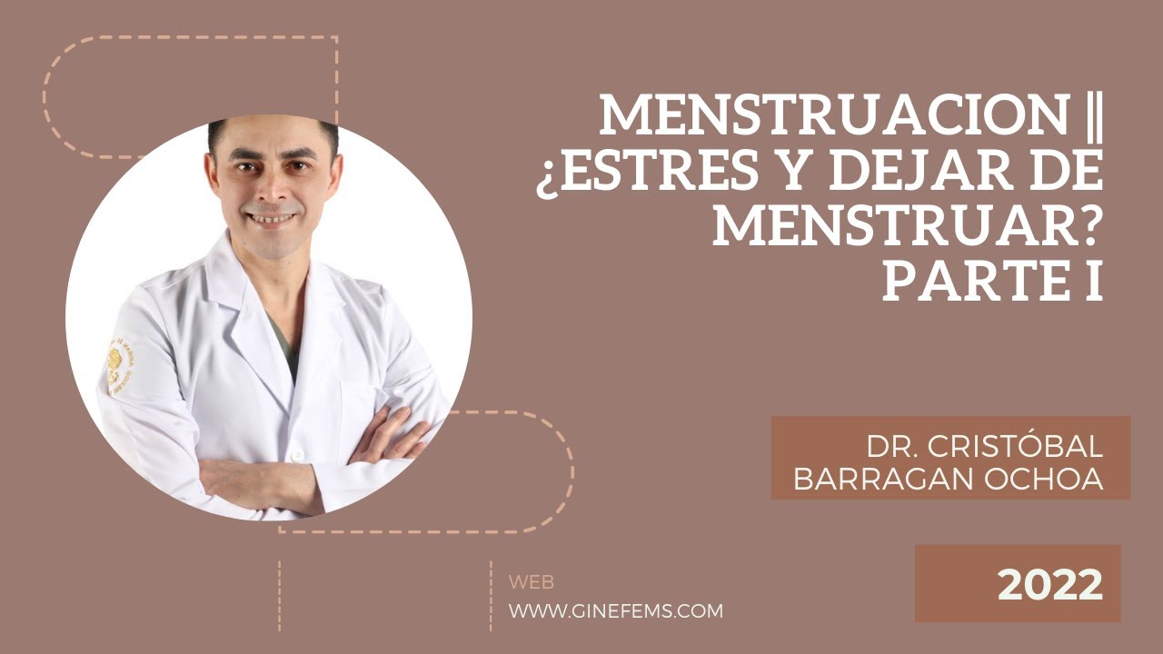 Menstruacion || ¿Estres y dejar de menstruar? #menstruation