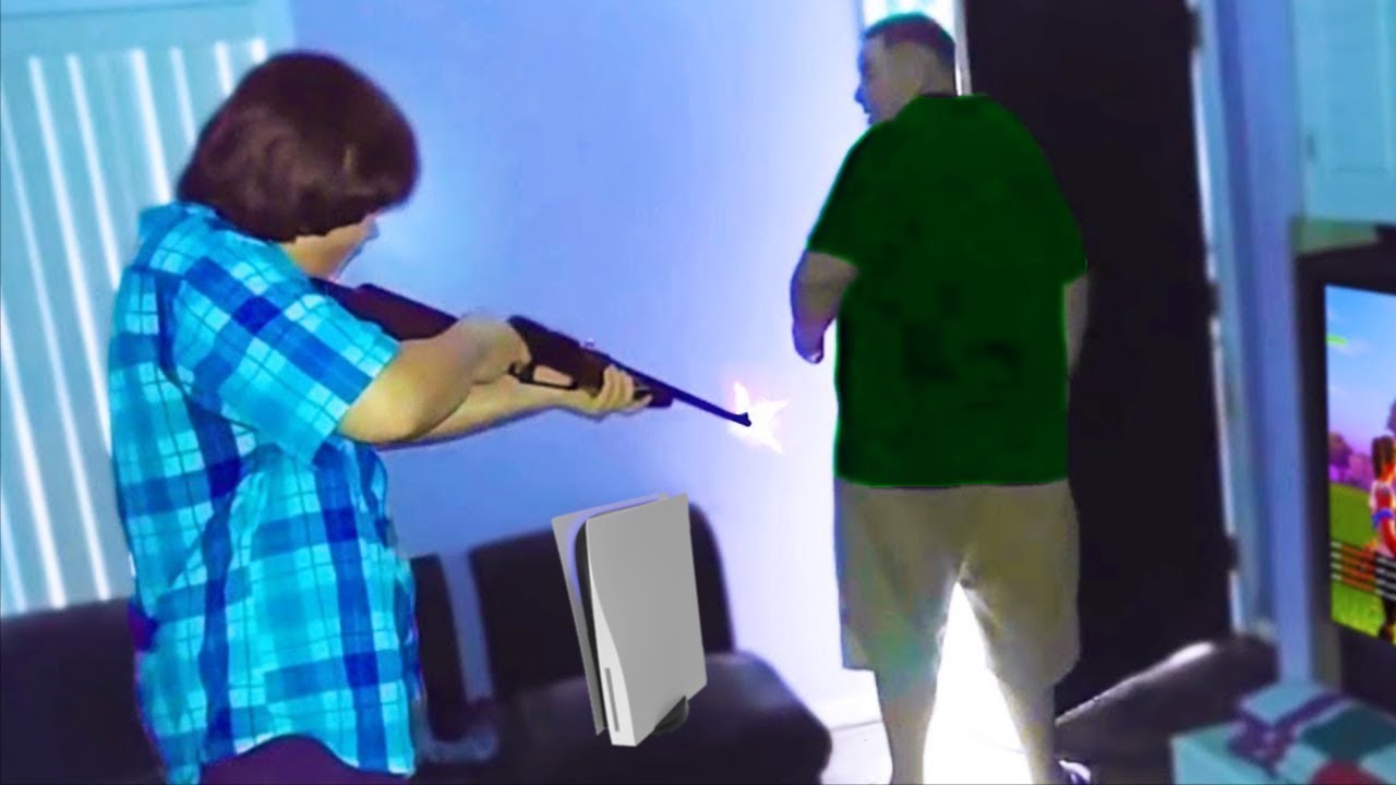 niño dispara a su padre después de que le quite la PS5..