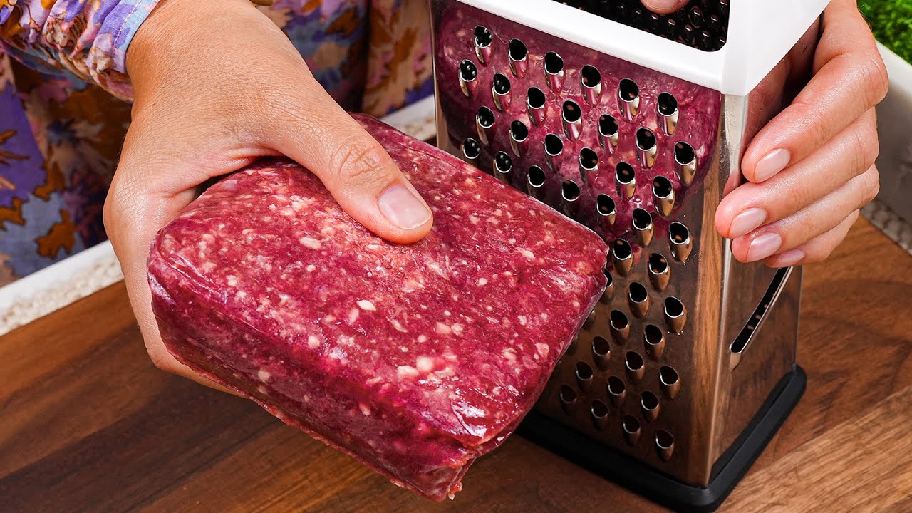 No descongeles la carne molida❗❗ ¡Cena rápida, fácil y deliciosa!