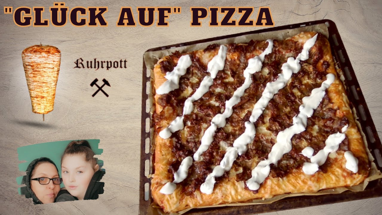 Oberhausener \"Glück auf\" Pizza mit Käserand | Rezept (150 Untertitel)