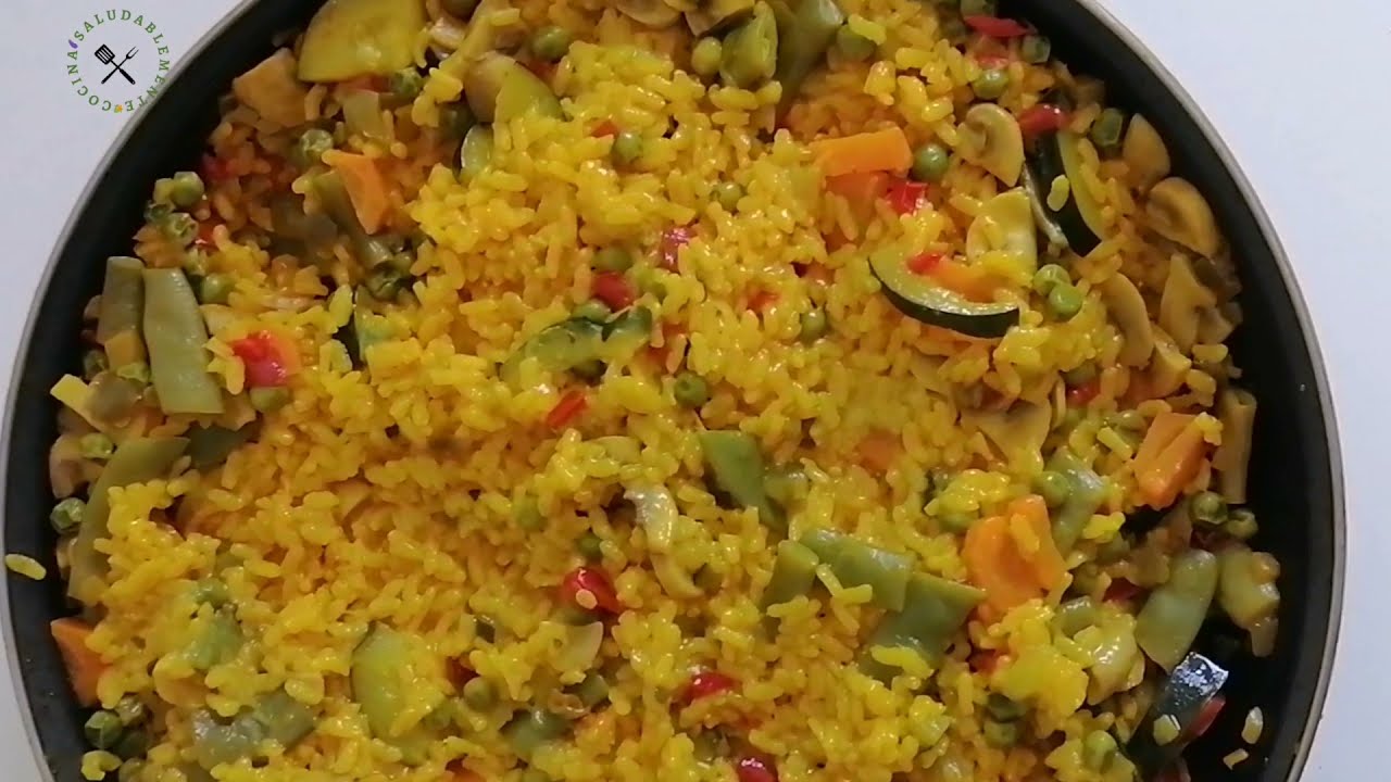 Paella de verduras (Vegana) 【 2023 】 Hacerlo Como