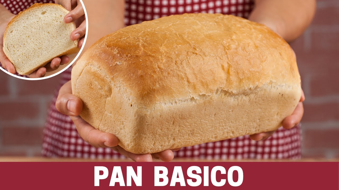 Pan de Molde Casero - Pan para Sandwich basico, facil y esponjoso