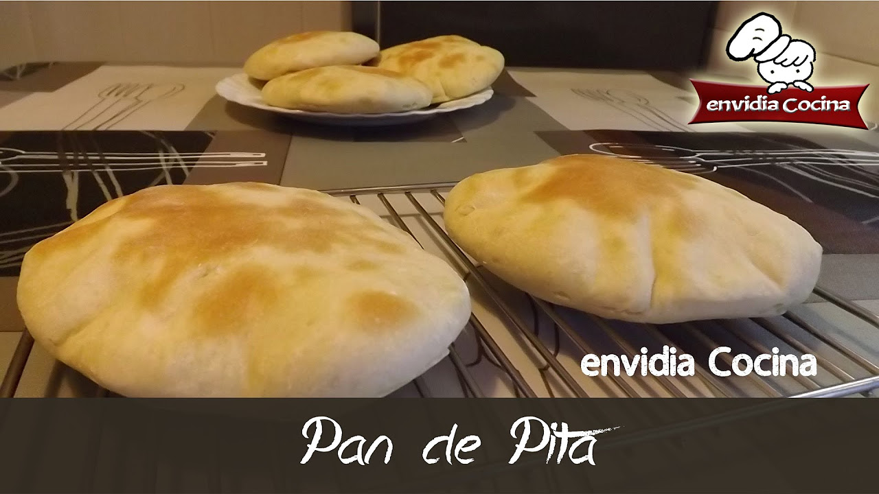 Pan de pita, pan árabe | todos los trucos con la receta más fácil, rápida y un resultado genial.