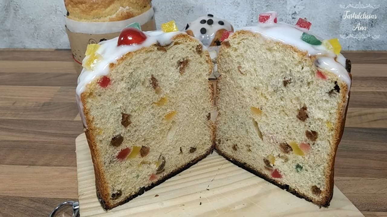 PANETTONE PARA PRINCIPIANTES Paso a Paso!! con Moldes Caseros