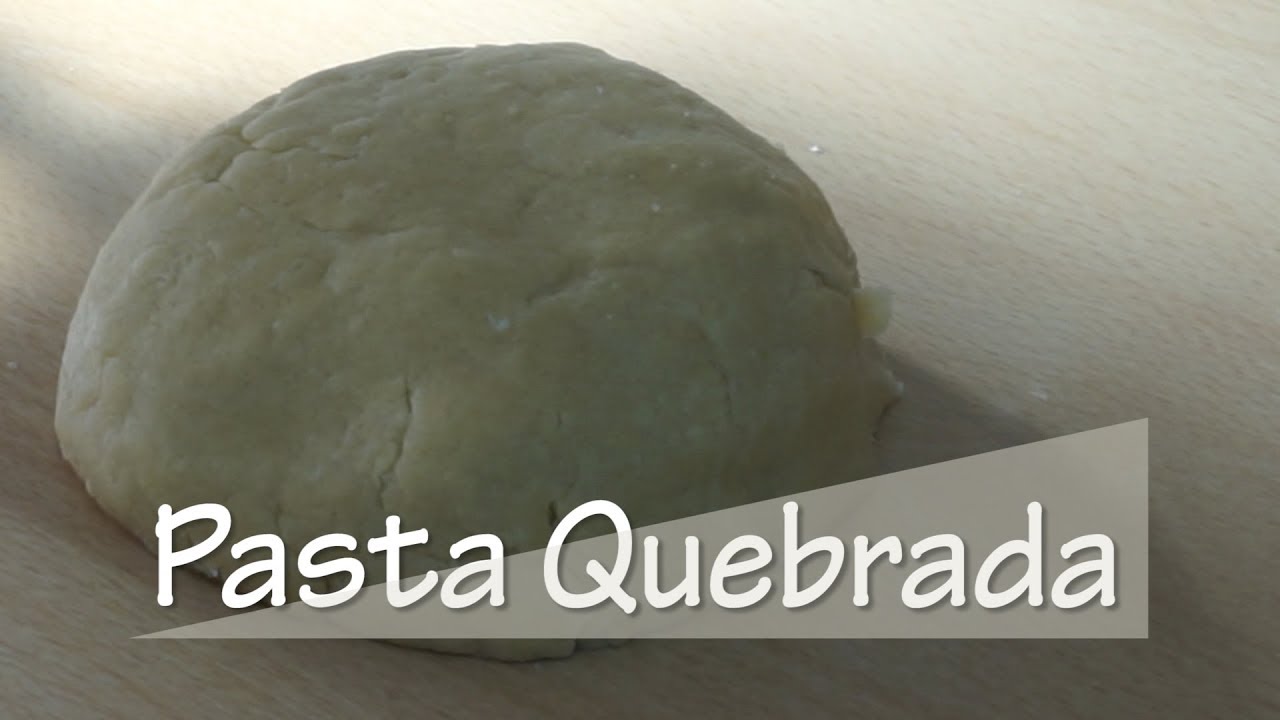 PASTA QUEBRADA o MASA PARA TARTALETAS.