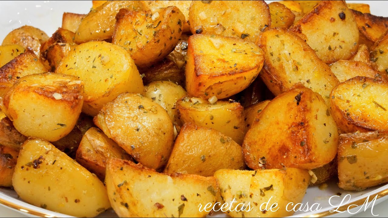 PATATAS AL AJO Y LIMÓN O PAPAS AL AJO Y LIMON LAS PATATAS MÁS RICAS Y DELICIOSAS DEL MUNDO ENTERO