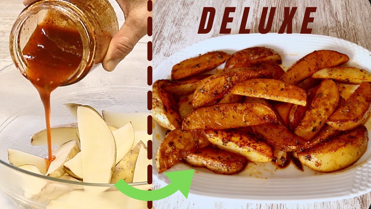 Patatas al HORNO con Pimentón y Especias 😱 ¡Desaparecen de la mesa en 5 minutos!