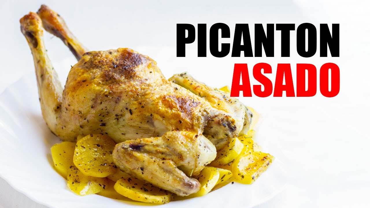 🍗 PICANTONES AL HORNO con patatas ►PICANTON ASADO ▶ La receta MAS FACIL y ECONOMICA 💲💲💲