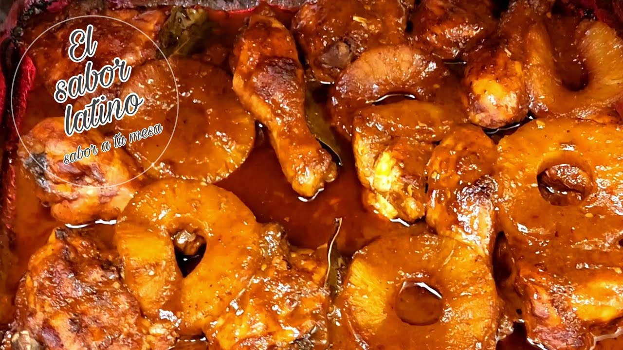 🔴 Pollo A la Piña 🍍 Fácil y Ricoo |Pollo Con Piña al Horno