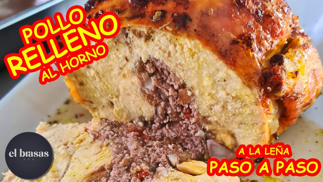 POLLO AL HORNO relleno FÁCIL trucos y consejos