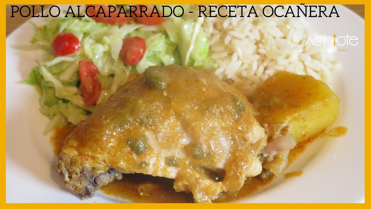 POLLO ALCAPARRADO O EN SALSA DE ALCAPARRAS | Receta Ocañera que nos fascina, Inténtalo en Casa