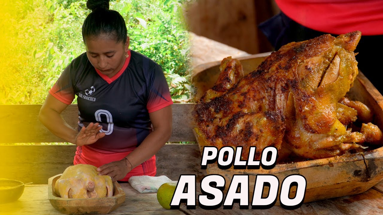 Pollo asado al estilo de Doña viky