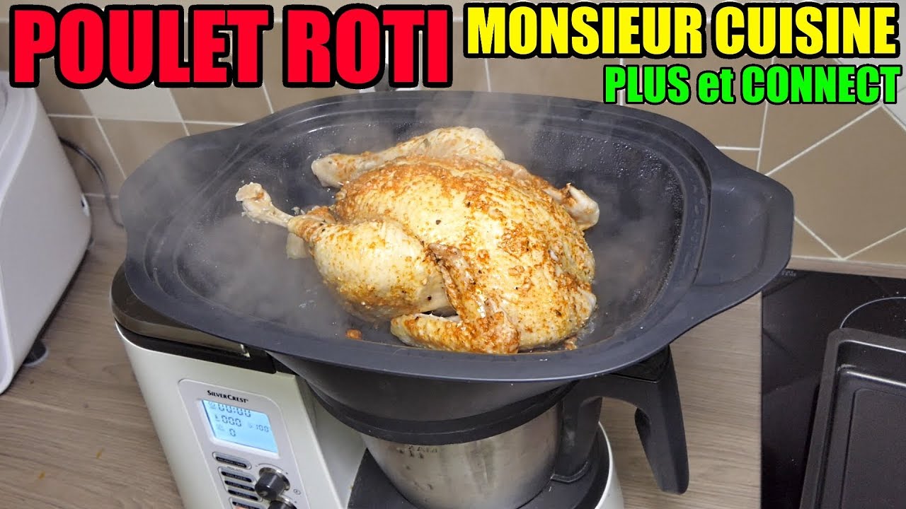 POLLO ASADO MONSIEUR CUISINE PLUS \u0026 CONNECT (vapor + horno) receta