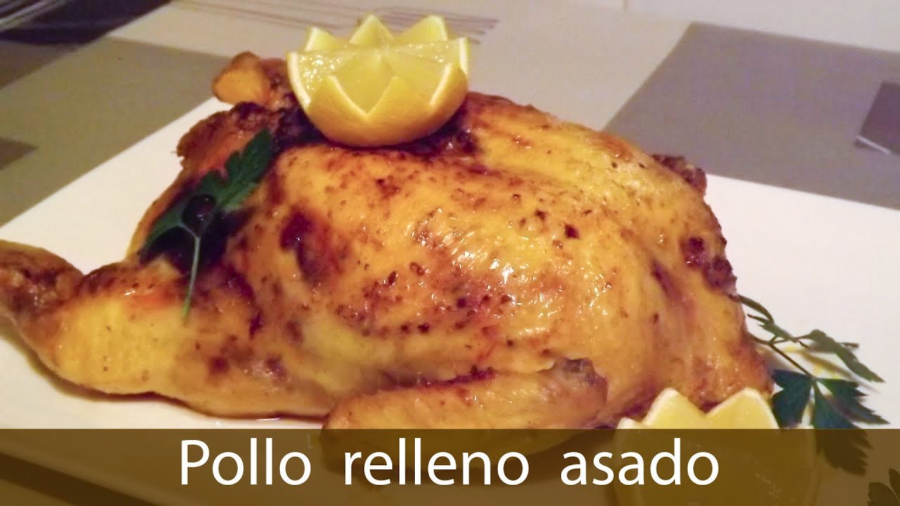 POLLO RELLENO al horno SIN HUESOS | Stuffed Chicken