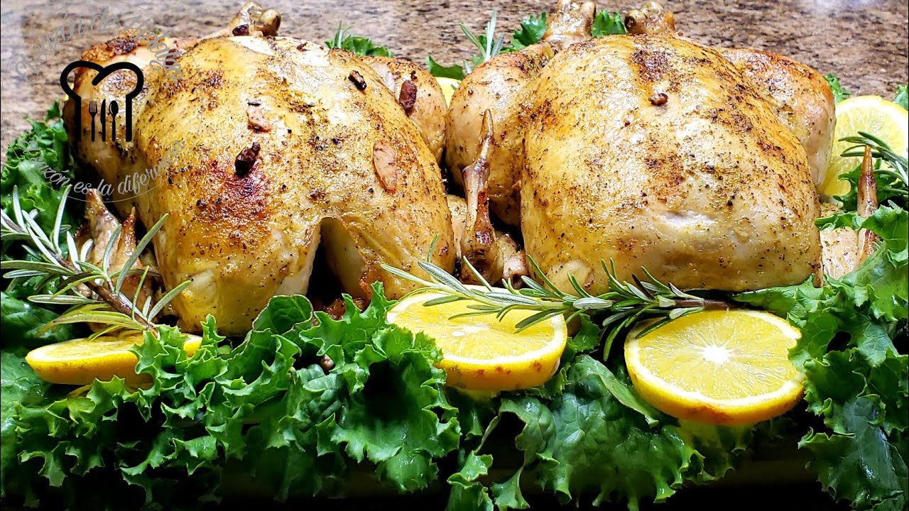 🟠 Pollo relleno al horno te sorprenderá lo fácil que es prepararlo