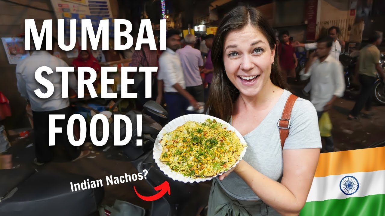 ¡Probar comida callejera india en Mumbai!