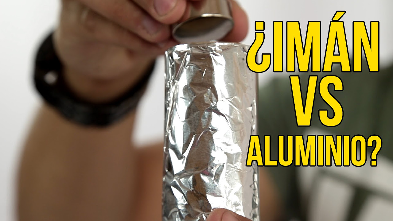 Qué ocurre si metes un imán en un tubo de aluminio (Experimentos Caseros)