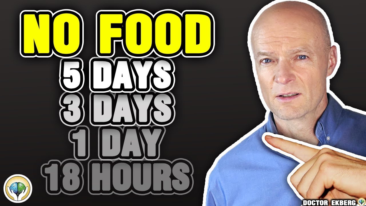¿Qué sucede si no comes durante 5 días?