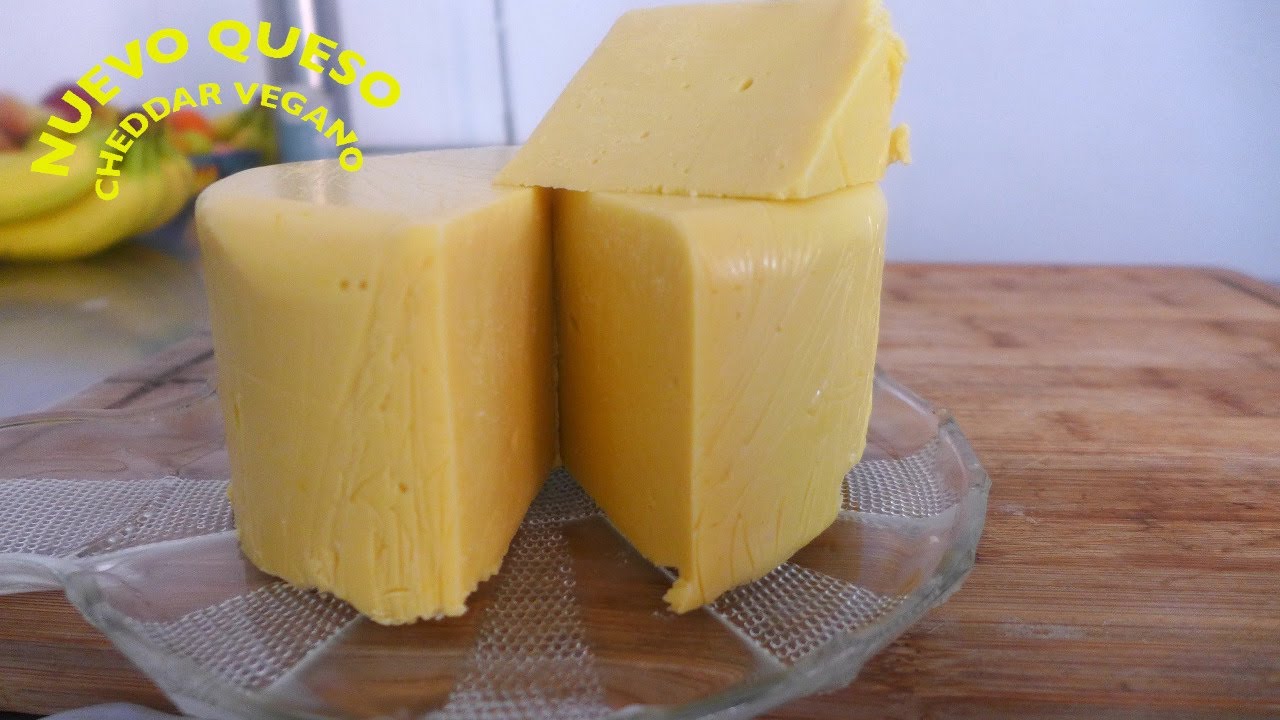 QUESO CHEDDAR VEGANO -Para Rallar, Cortar Fino y Derretir. Plant Based Cheese