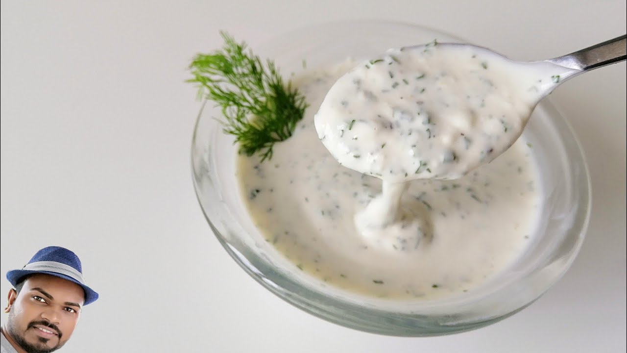 Ranch Salad Dressing Recipe | make your own homemade ranch dressing easily and in just a few minutes