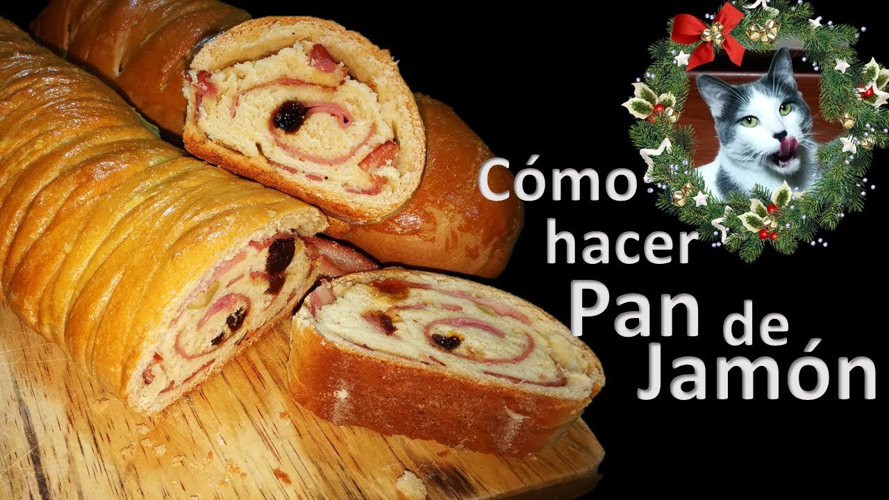 Receta de pan de jamón para estas fiestas