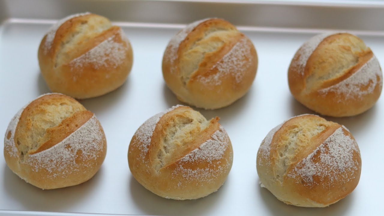 receta de pan simple / pan casero