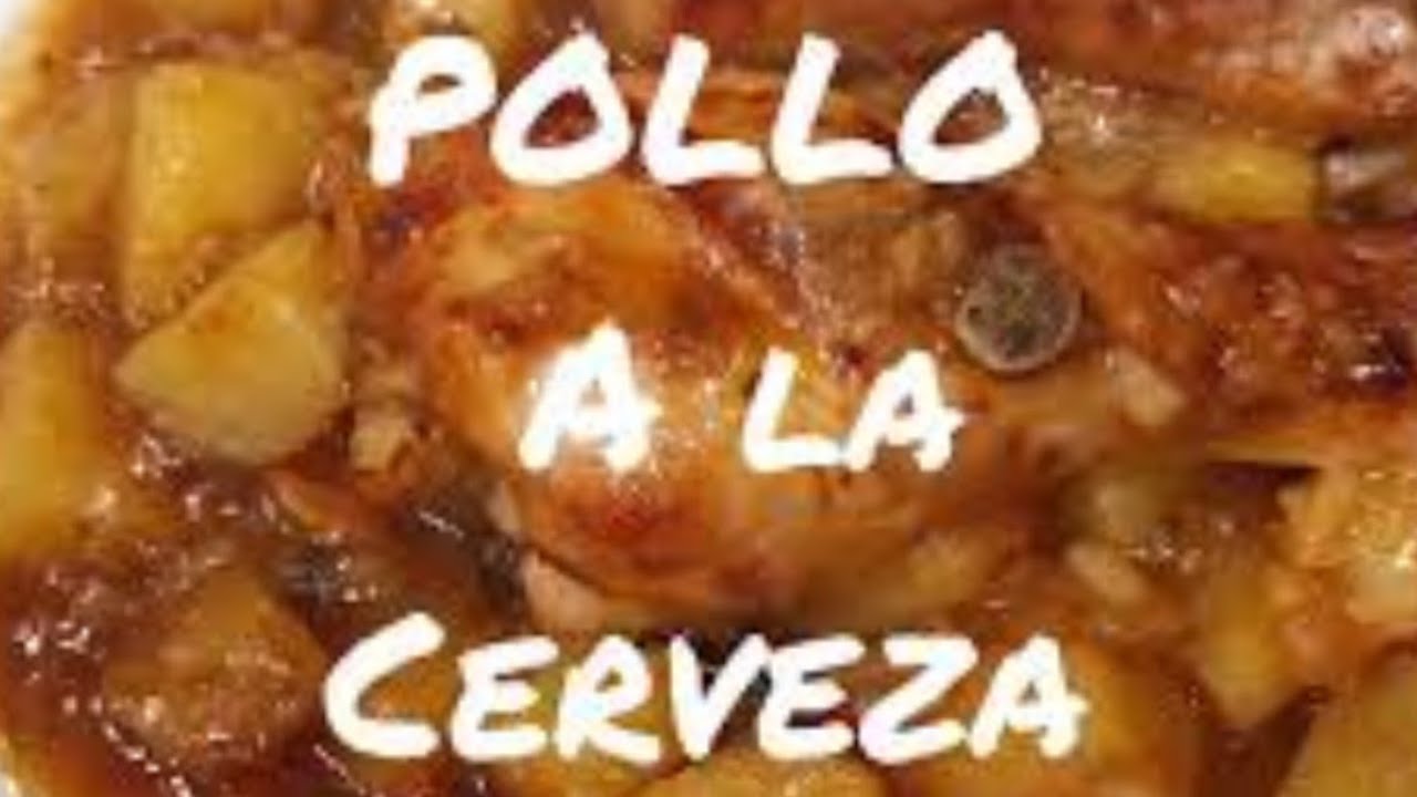 Receta de 🍺🍺🍺POLLO A LA CERVEZA 🍺🍺🍺en freidora de aire. Freidora SIN ACEITE. Muy FÁCIL.