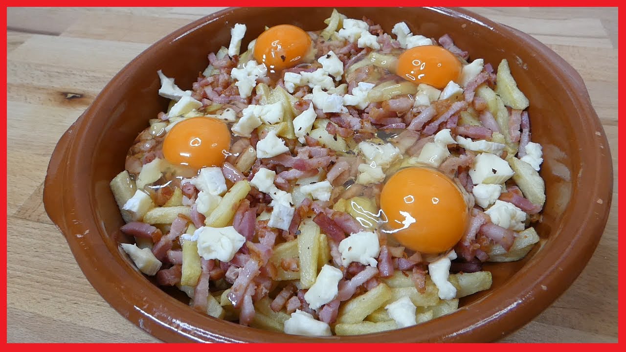 Receta Deliciosa con SOLO Patatas, Huevos, Bacon y Queso [Subtitulado] # 267