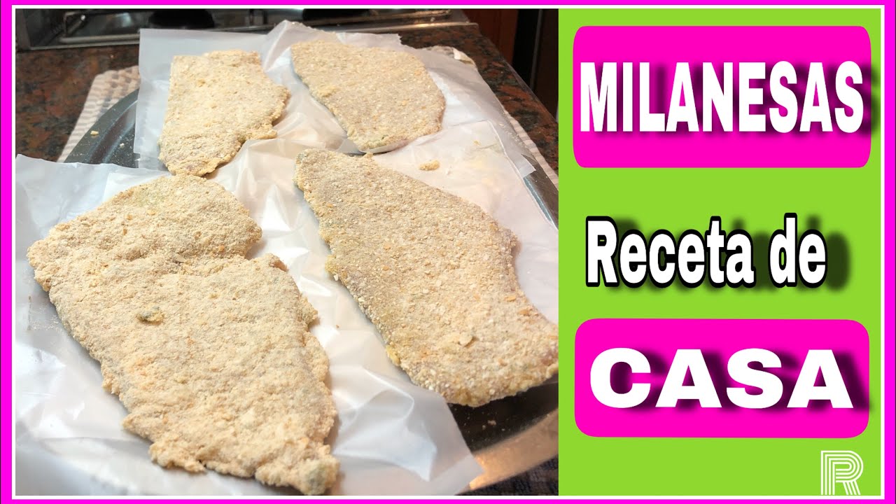 👉🏾👀Secretos de las MILANESAS de casa | Paso a Paso📍