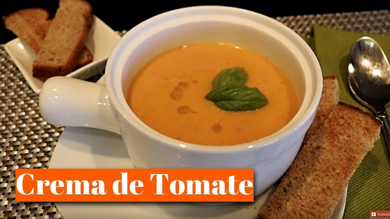 Sopa de Tomate / La Sopa mas Rica y Facil de Preparar