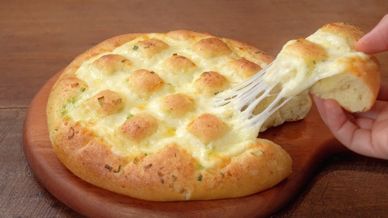 [Subtítulo] Cómo hacer pan de ajo con queso:: esponjoso y masticable:: receta de salsa de ajo
