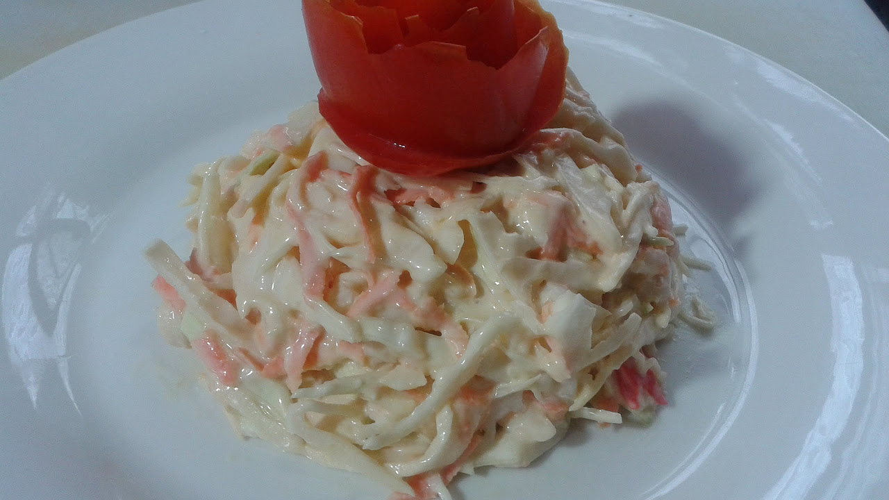 SURIMI, Ensalada de surimi, Receta 36, Recetas con surimi 【 2023