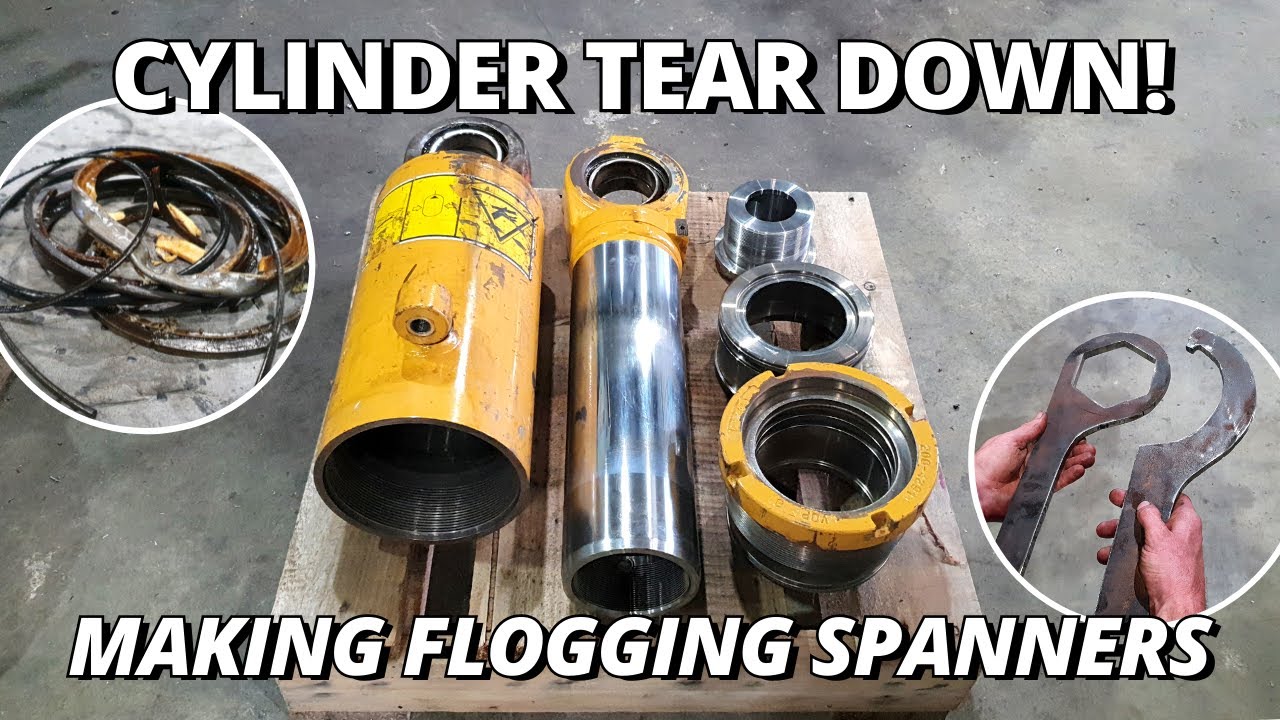 Suspension Strut Cylinder Tear Down | Making Flogging Spanner