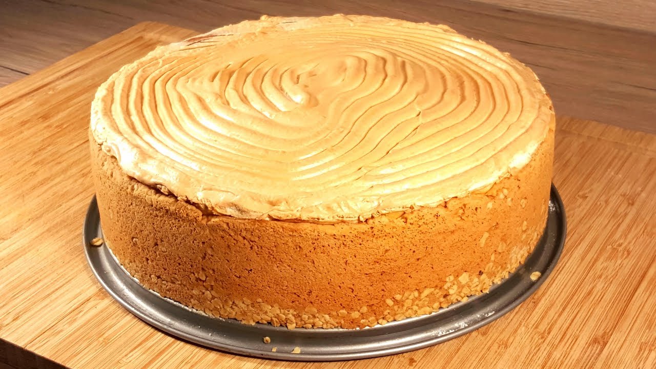 Weltbester Käsekuchen mit feinem Baiser als Topping