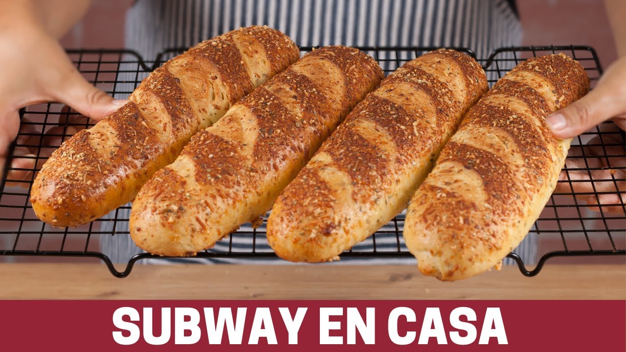 Ya no compro más pan, lo preparo en Casa | Pan Casero Tipo Subway | Katastrofa La Cocina